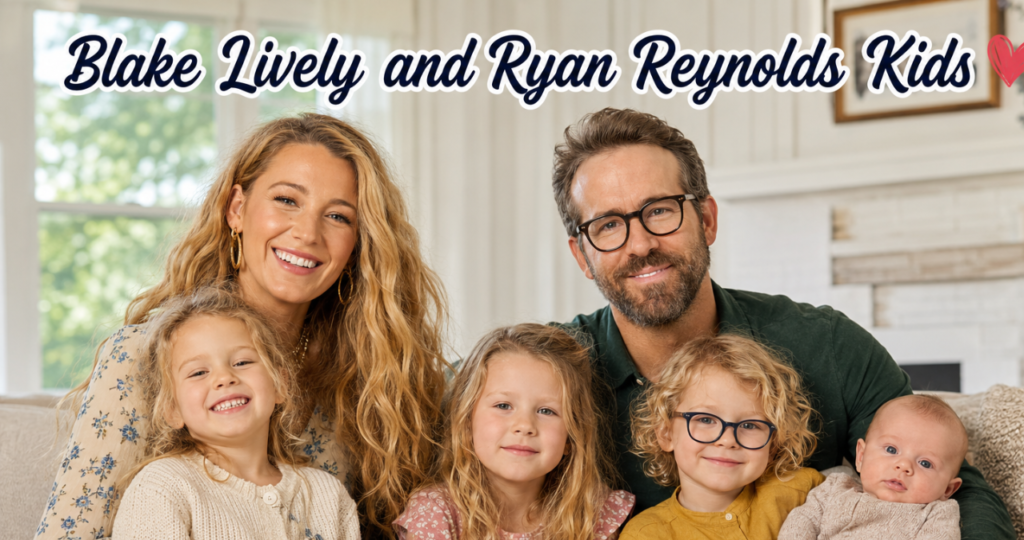 Blake Lively and Ryan Reynolds Kids